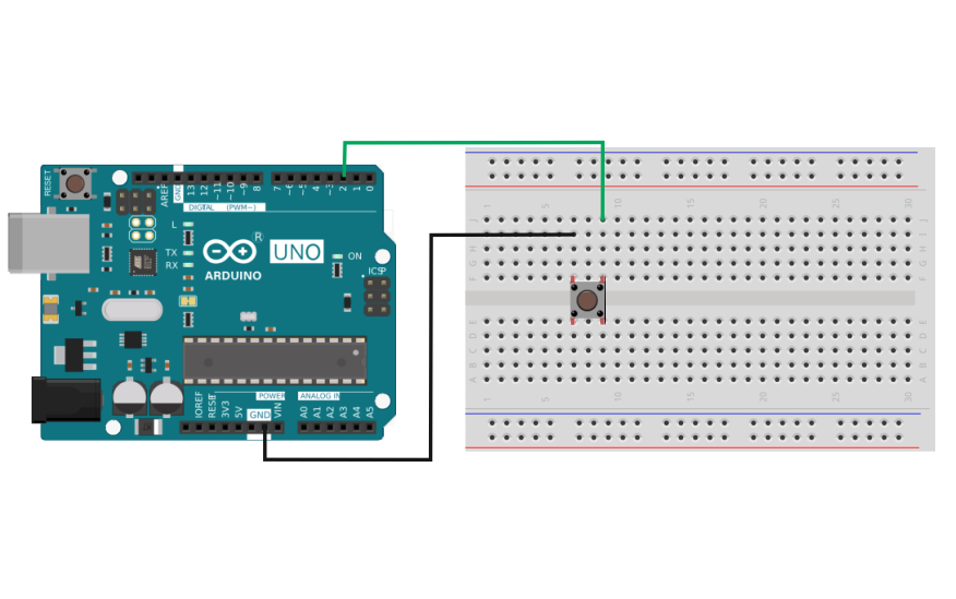 Кнопка и Arduino UNO