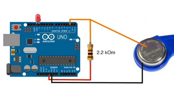 DS 1990 и Arduino UNO