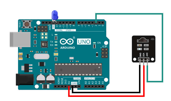 Модуль IK пульт и Arduino UNO