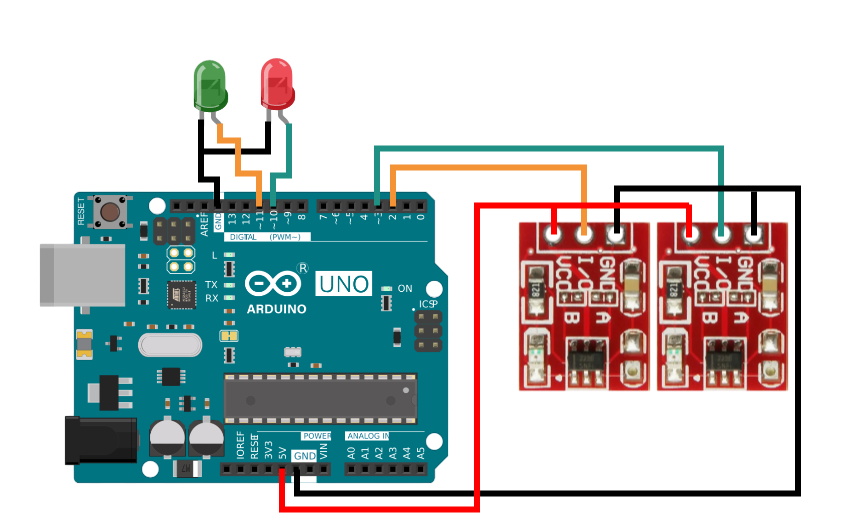 Сенсорная кнопка и Arduino UNO