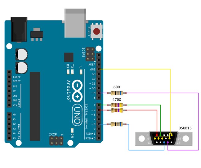 VGA Монитор и Arduino UNO