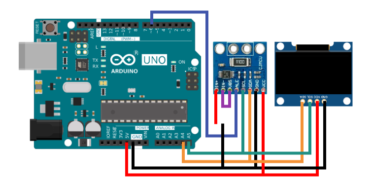 INA 226 и Arduino UNO