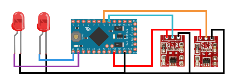 Сенсорная кнопка и Arduino Pro Mini