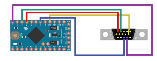 VGA Монитор и Arduino Pro Mini