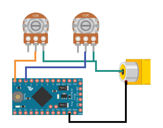 AV Монитор и Arduino Pro Mini