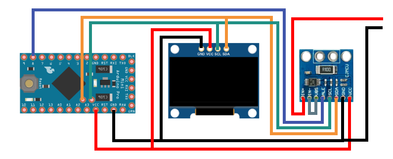 INA 226 и Arduino Pro Mini