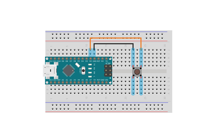 Кнопка и Arduino Nano