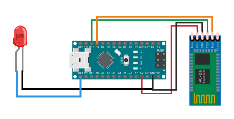 Bluetooth HC06 и Arduino Nano