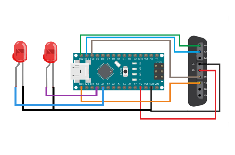 PS2 DualShock 2 и Arduino Nano