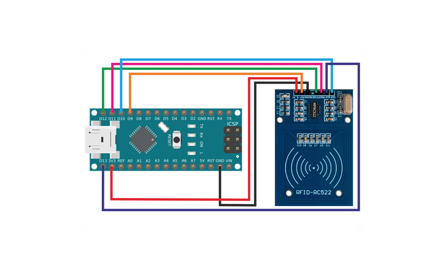 RFID MFRC 522 и Arduino Nano