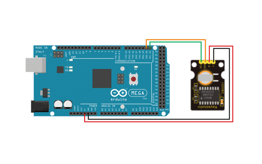Часы DS3231 и Arduino Mega