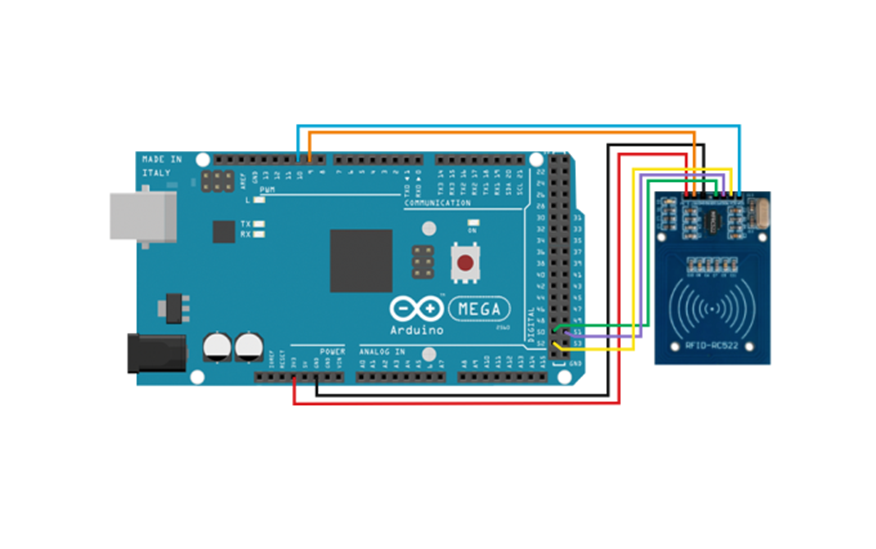 RFID MFRC 522 и Arduino Mega