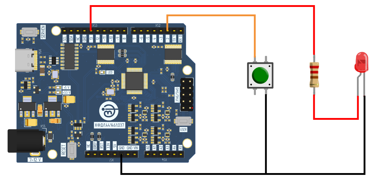 Кнопка и Niiet UNO-VN035 К1946ВК035