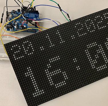 Меню на дисплее 128х64px